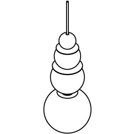 PSM Lighting Colette 2404.16 PSM Lighting Colette 2404.16.TXM Suspension lamp