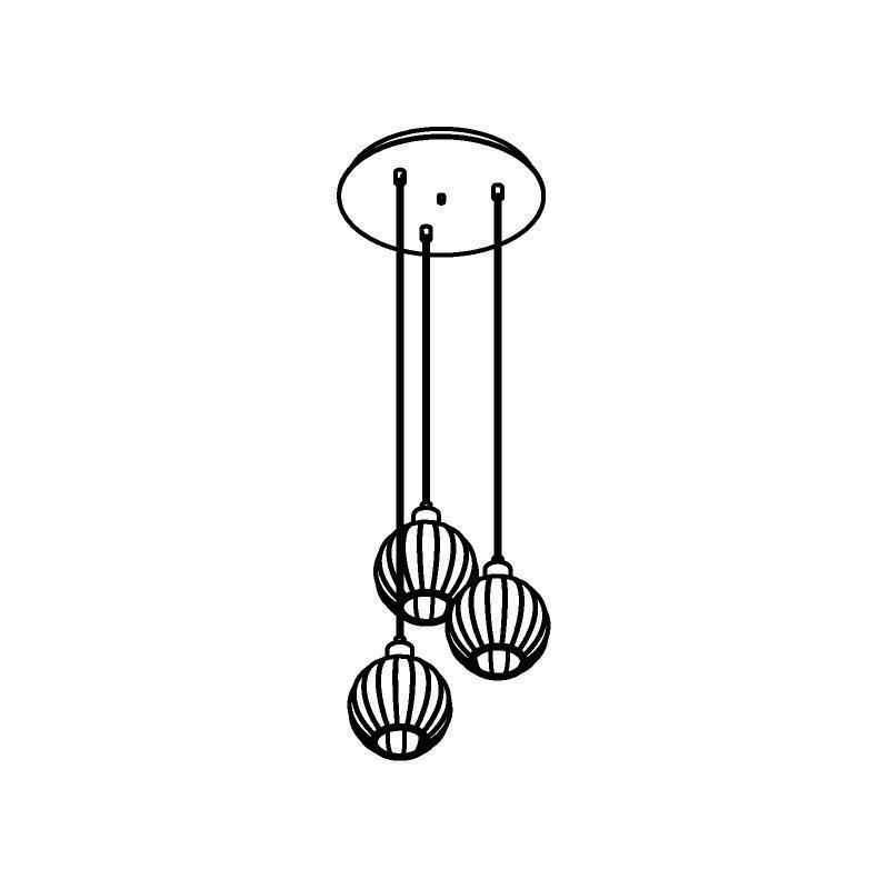 PSM Lighting Noella 4577.U.E27.SH.TR.1M PSM Lighting Noella 4577.U.E27.SH.TR.1M.TX1 Suspension lamp