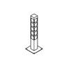 PSM Lighting Dakar T205.1500 Garden Pole
