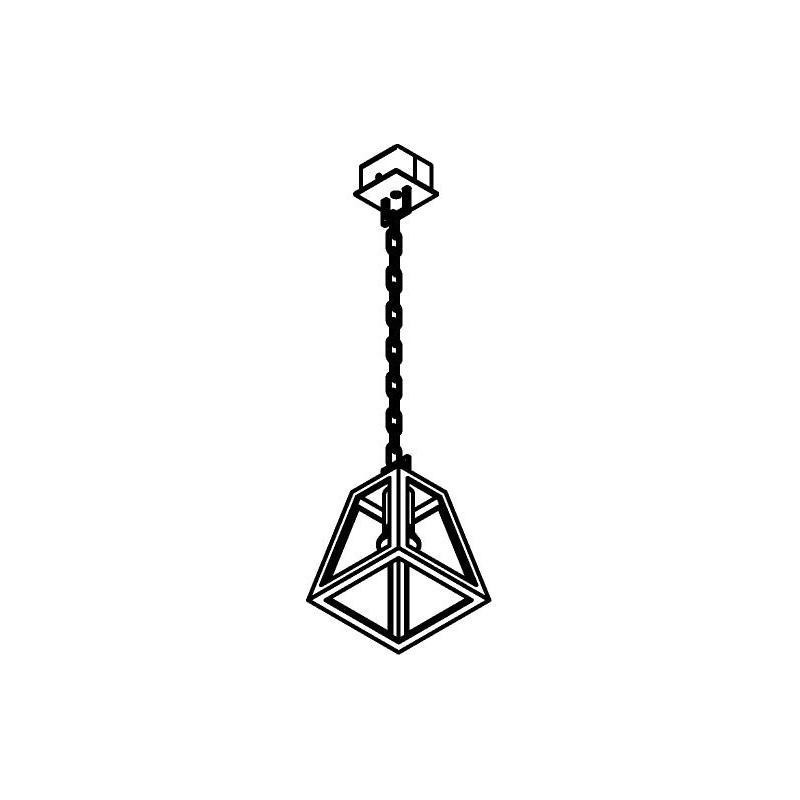 PSM Lighting Polo W744.Ch Suspension Lamp