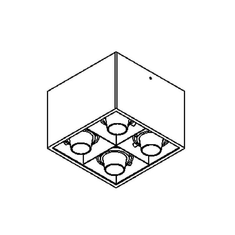 PSM Lighting Spinner X Forum 1890.Es50 Ceiling Lamp