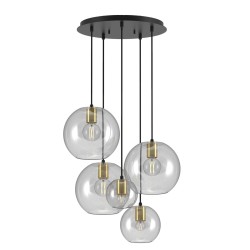 PSM Lighting Moby BT.5152.5 PSM Lighting Moby BT.5152.5.E27.216.TR.TX2 Suspension lamp