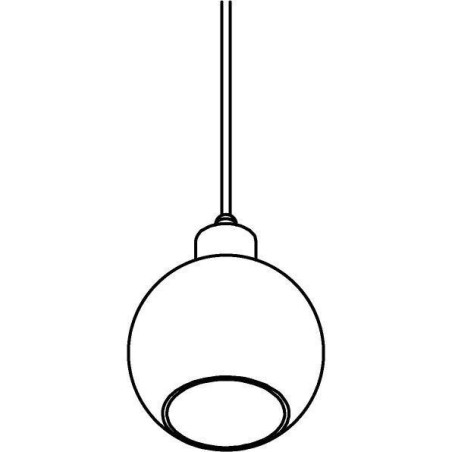 PSM Lighting Moby Sh 5126.A.E27.Sh Suspension Lamp