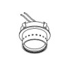 PSM Lighting Ø80 Convertible System Cascanoc Recessed Spot