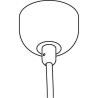 PSM Lighting Rosette Up 054B 