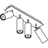 PSM Lighting Capucine Xl 4539.14 Ceiling Lamp