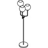 PSM Lighting Cleo 1517.B.E27 Floor Lamp