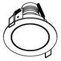PSM Lighting Flux 3171 Recessed Spot