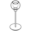 PSM Lighting Moby Sh 1619.Sh.A.300 Table Lamp