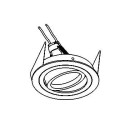 PSM Lighting Ø80 Convertible Diva50 Recessed Spot