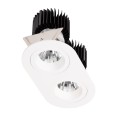 PSM Lighting Ø80 Luxor Xtm.1300.10044.S2 Recessed Spot