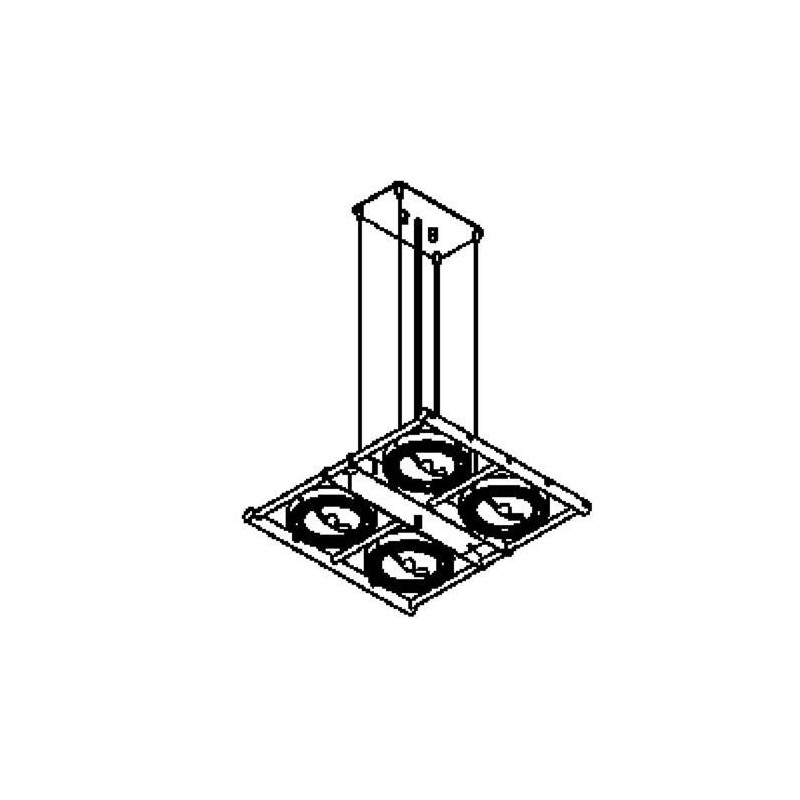 PSM Lighting Opera Pendant 4007 Suspension Lamp