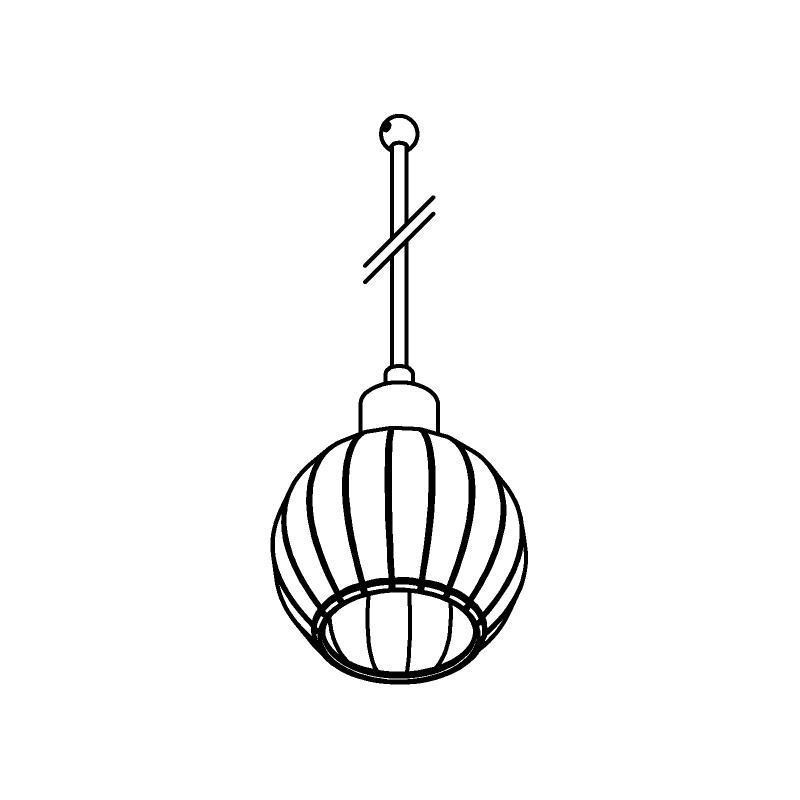 PSM Lighting Noella 4582.V.E27.SH Suspension lamp
