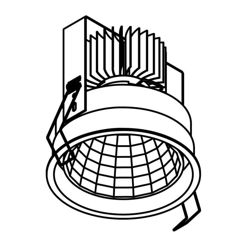 PSM Lighting Koza X - Inca Xtm 1766.1300.Ip20 Recessed Spot