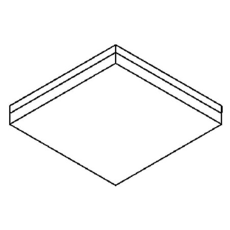 PSM Lighting Monet Sq 640.400.Led Ceiling Lamp