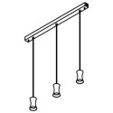 PSM Lighting Clara 3412.3 Suspension Lamp