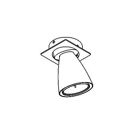 PSM Lighting Square Click System Casvolta.Es63 Ceiling Lamp