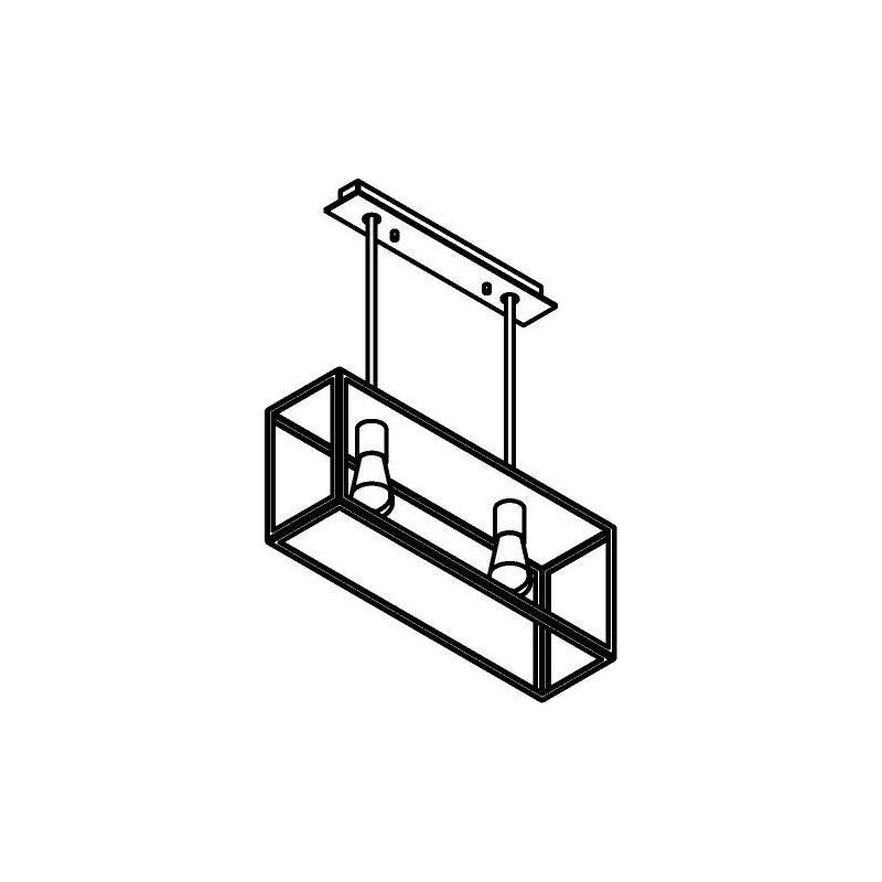PSM Lighting Tavolo 5103.2.Sc Suspension Lamp