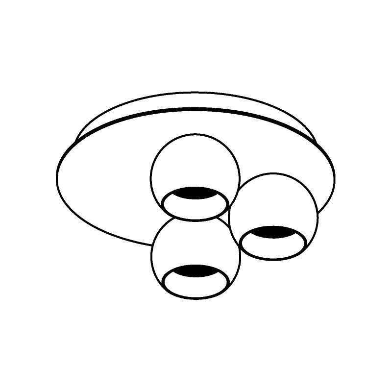 PSM Lighting Babette 3048 Ceiling lamp