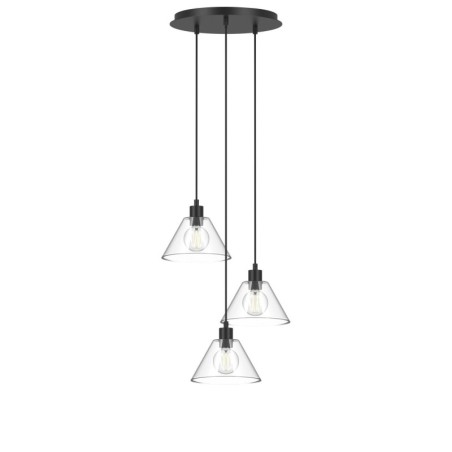PSM Lighting Iconic 4608.J.E27.SH.BZ.53 PSM Lighting Iconic 4608.J.E27.SH.BZ.53.TXJ Suspension lamp