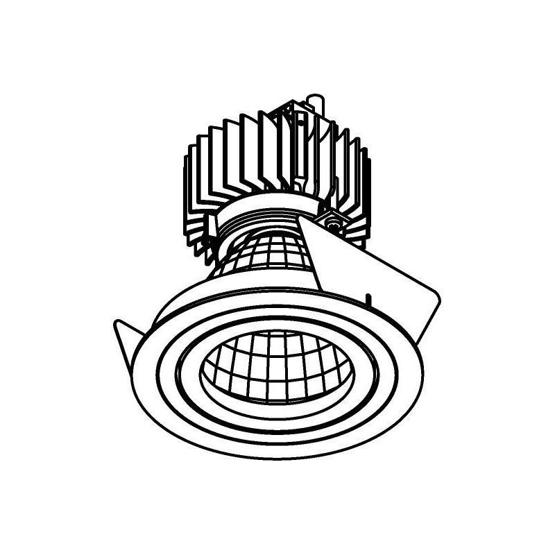 PSM Lighting City 888.10020 Recessed Spot