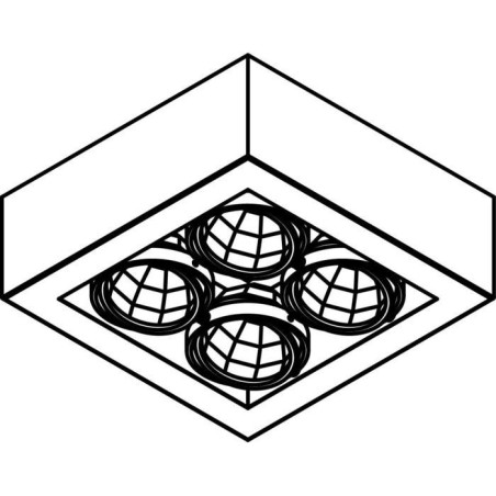 PSM Lighting Luxor 4084.Ip20 Ceiling Lamp