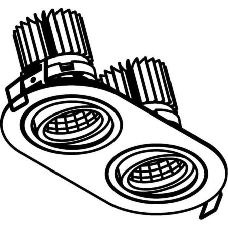 PSM Lighting Ø80 Luxor Xtm.1300.10047.S1 Recessed Spot