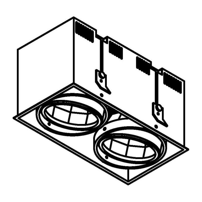 PSM Lighting Spinner Xtm 4072.Ip20 Recessed Spot