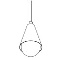 PSM Lighting Cornet 2440.16 PSM Lighting Cornet 2440.16.TXM Suspension lamp