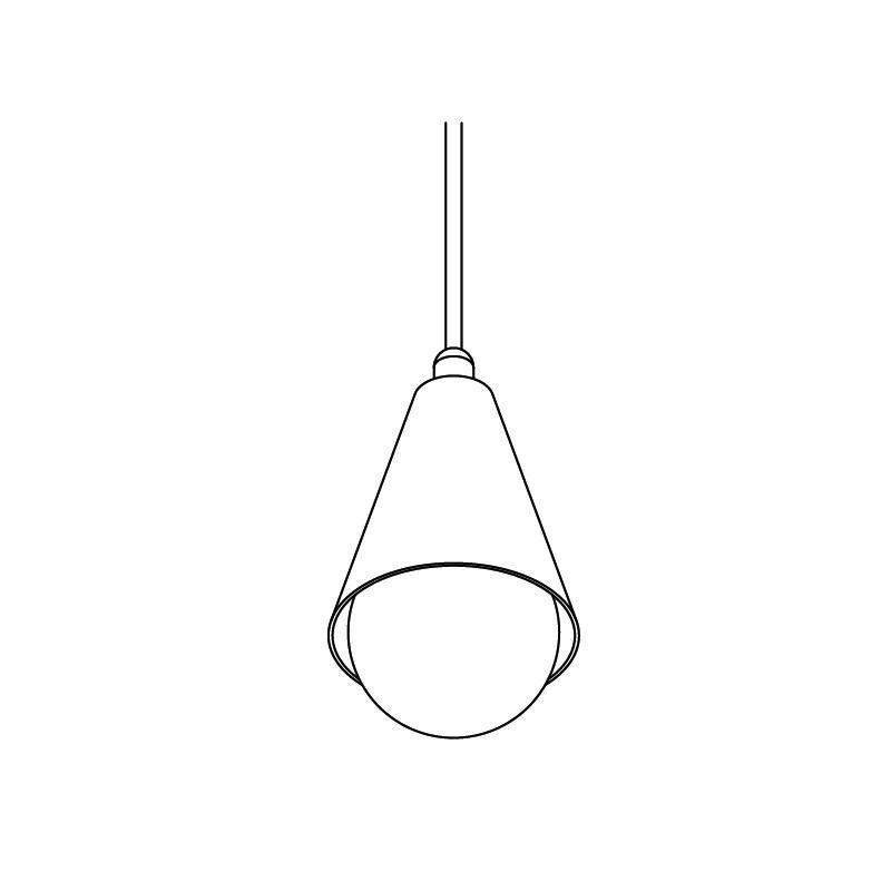 PSM Lighting Cornet 2440.16 PSM Lighting Cornet 2440.16.TXM Suspension lamp