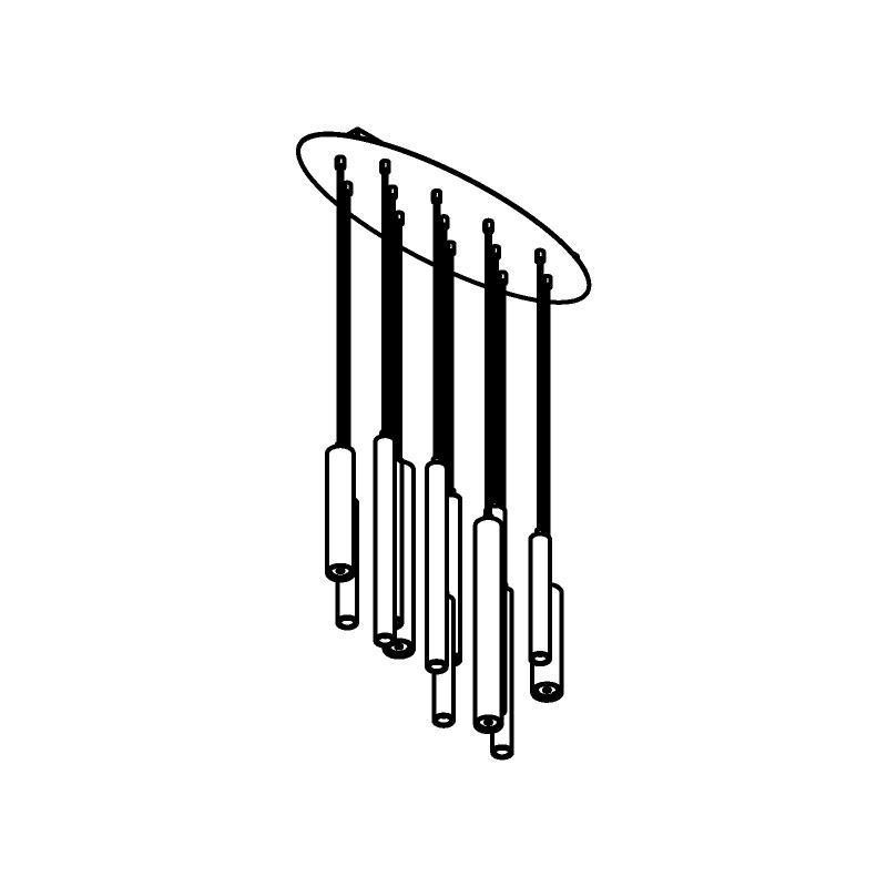 PSM Lighting Bach 4977.13 Suspension Lamp