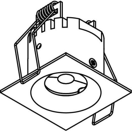 PSM Lighting Zia Led F Zialedfc230V.S1 Recessed Spot