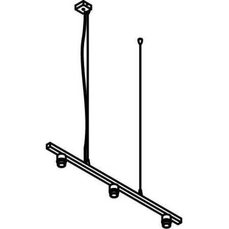 PSM Lighting Maestro For Shade 5017.3 Suspension Lamp