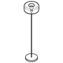 PSM Lighting Manon 1592.Q.E27 Floor Lamp