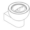 PSM Lighting Olivia 1819.Up Wall Lamp