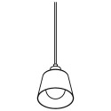 PSM Lighting Shake 5551.E27 Suspension Lamp
