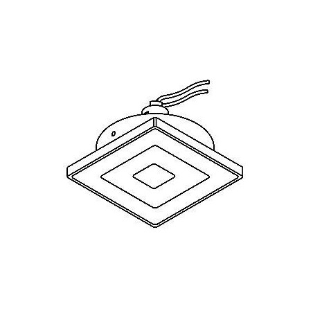 PSM Lighting Square Click System Casrigagldicro Recessed Spot