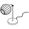 PSM Lighting Noella 4559.U.SH Table lamp