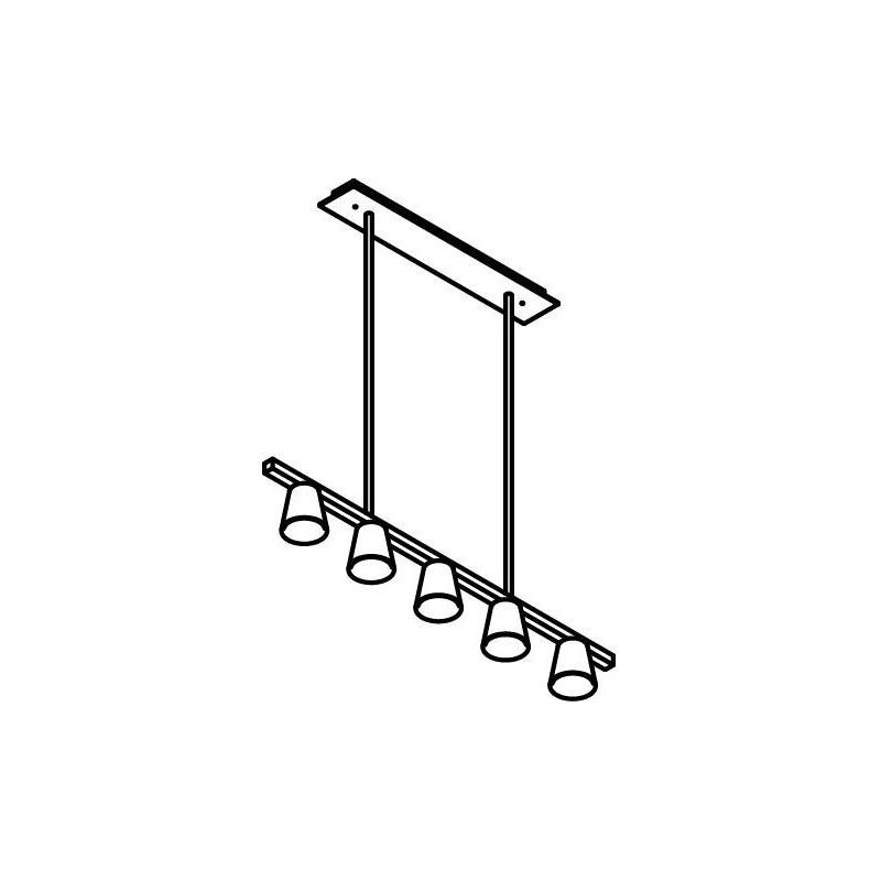 PSM Lighting Piva 5031 Suspension Lamp