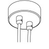 PSM Lighting Rosette Up 073.2 