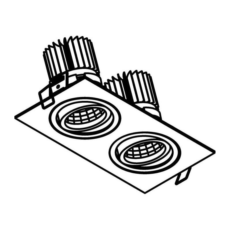 PSM Lighting Ø80 Luxor Xtm.1300.10037.S1 Recessed Spot