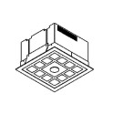 PSM Lighting Quadro 1253.Led Recessed Spot