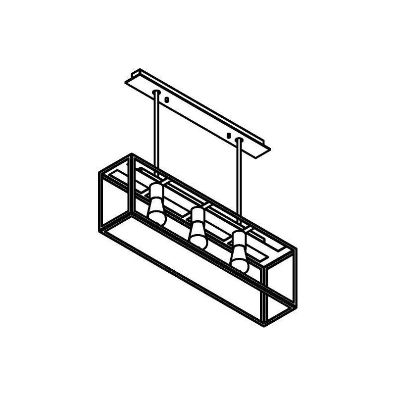 PSM Lighting Tavolo 5104.3.So Suspension Lamp
