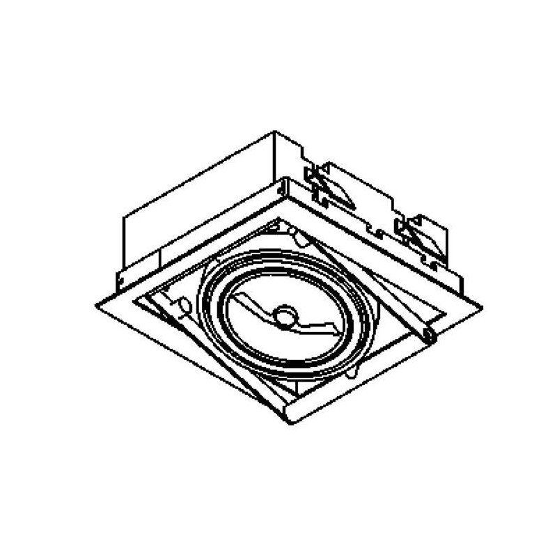 PSM Lighting Spinner 950 Recessed Spot