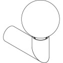 PSM Lighting Tubo 5201.E27.G125 Wall Lamp