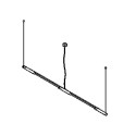PSM Lighting Mikado 2602 Suspension Lamp