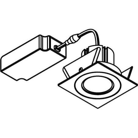 PSM Lighting Nova 666.10025 Recessed Spot