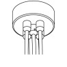PSM Lighting Rosette Up 073.5 