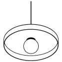 PSM Lighting Skivve 4992.E27 Suspension Lamp