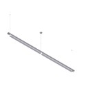 PSM Lighting Clip 2528Cled Suspension Lamp